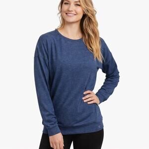 Tuff Athletics Tencel Sweatshirt Women S Blue NWT
